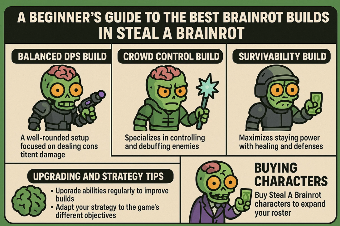 Best Brainrot Builds for Beginners in Steal A Brainrot