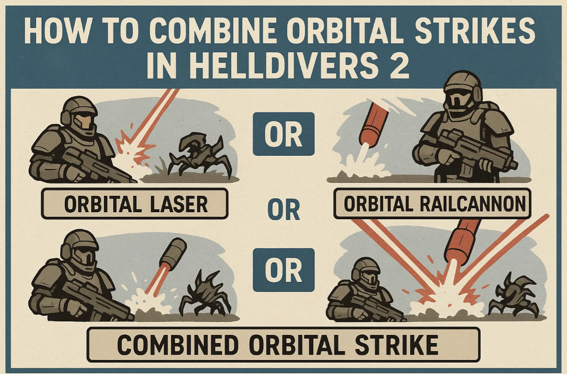 How to Combine Orbital Strikes in Helldivers 2